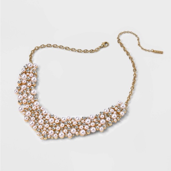COPY - SUGARFIX by BaubleBar Pearl Statement Necklace NWT - Picture 3 of 7